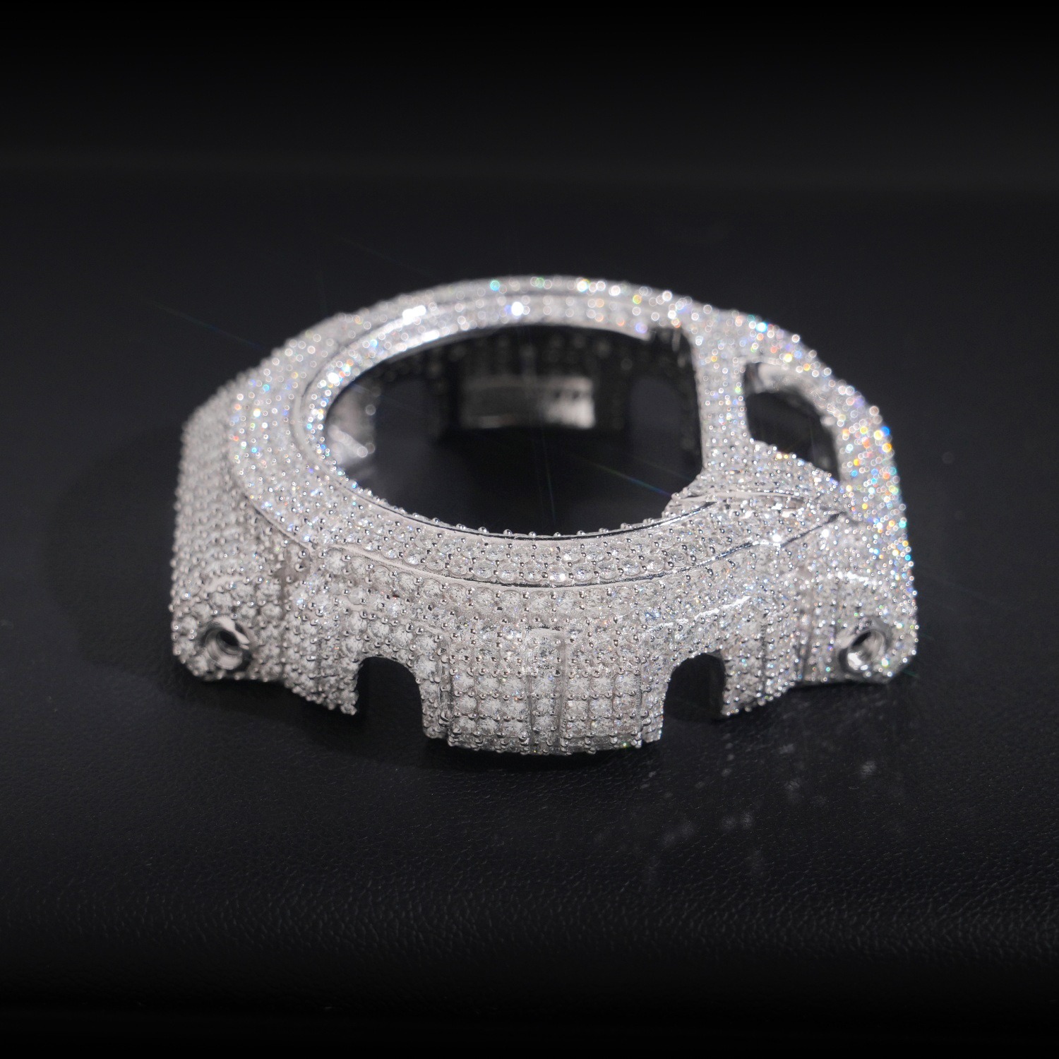 Bling Hip Hop Watch Case: Iced - Jewelry Watches Gold บทวิจารณ์และราคา