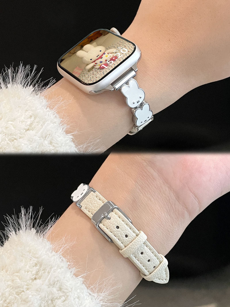 New Miffy Rabbit Leather Watch - Watch Strap Replacement บทวิจารณ์และราคา