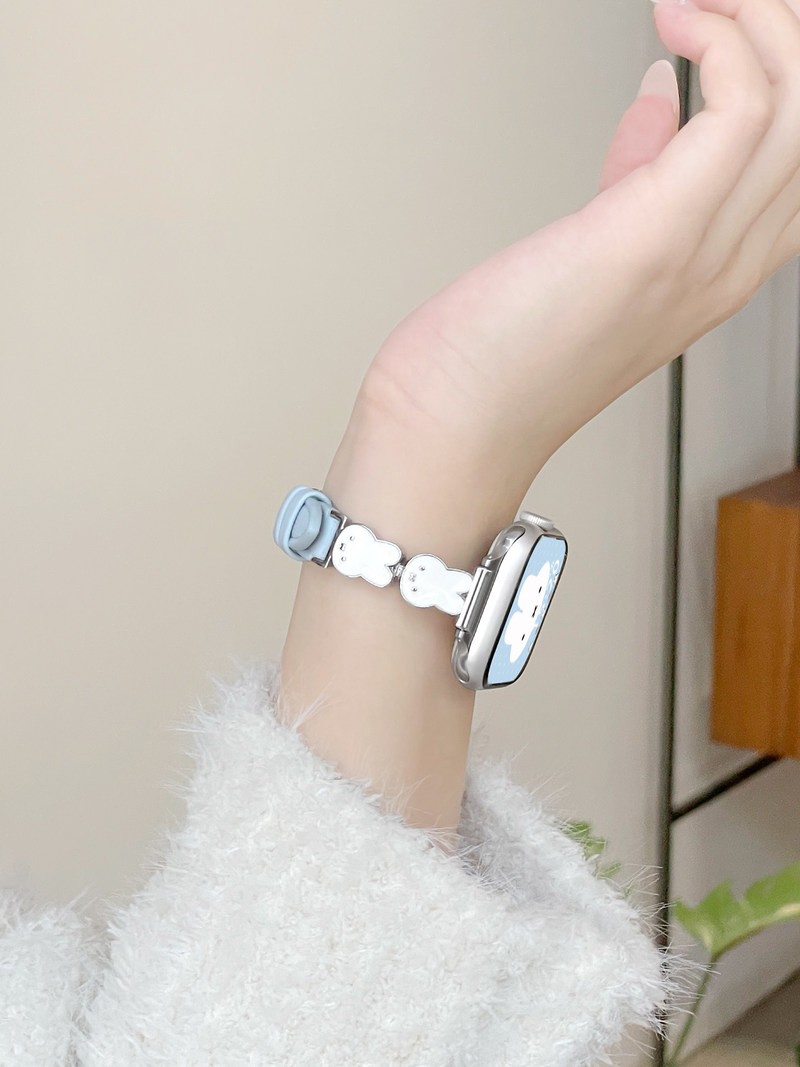 New Miffy Rabbit Leather Watch - Watch Strap Replacement บทวิจารณ์และราคา