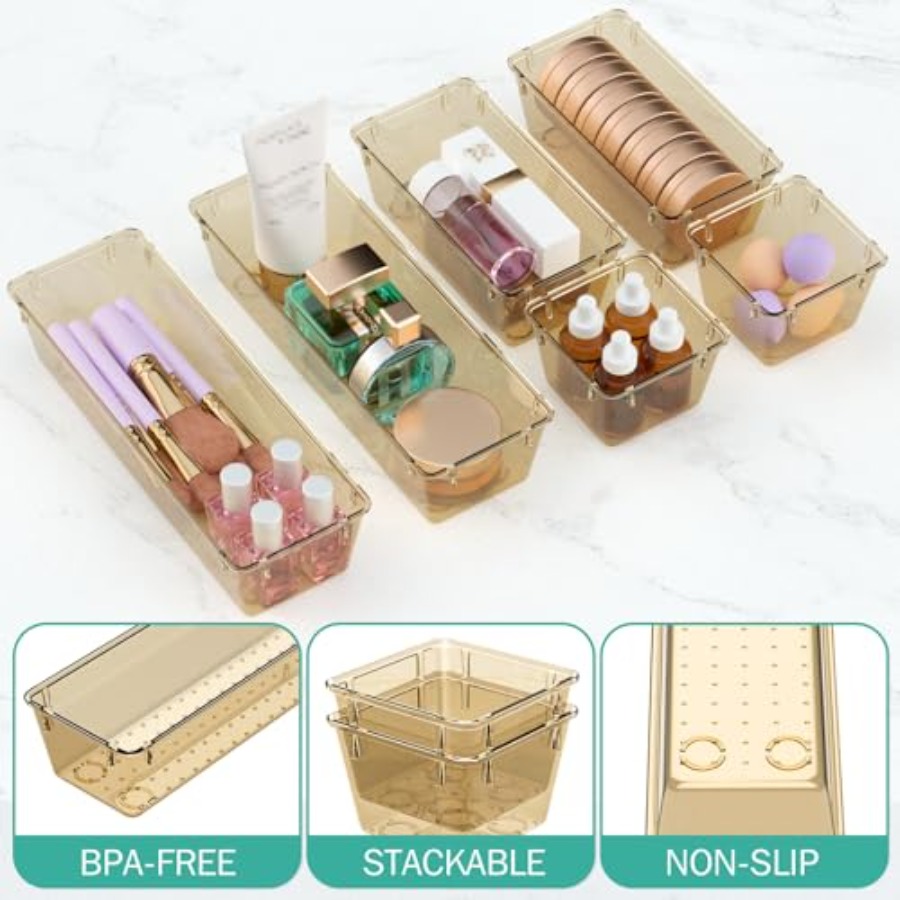6 Pack Drawer Organizer Set, A - Jewelry & Watches Spółka Z Ograniczoną Odpowiedzialnością บทวิจารณ์และราคา